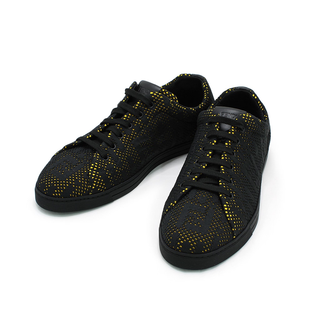 FENDI メンズ スニーカー 7E1476 AHGP F1FGN ブラック FENDI フェンディ スニーカー 7E1476-AHGP-F1FGN ブラック
