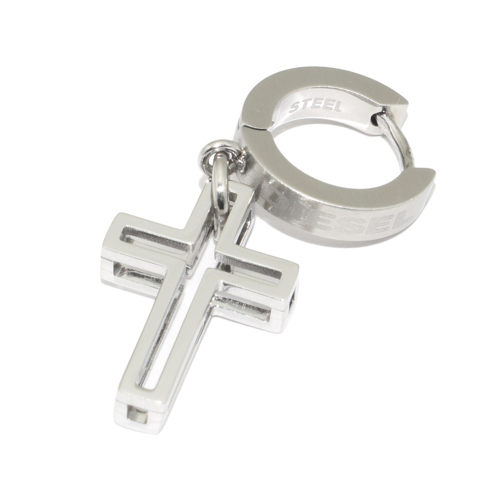 ディーゼル ピアス DX1333040 シルバー DIESEL アクセサリー メンズ