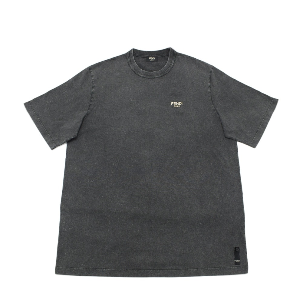 FENDI モンスター 半袖Tシャツ FY0626 グレー サイズ：48 (梅田
