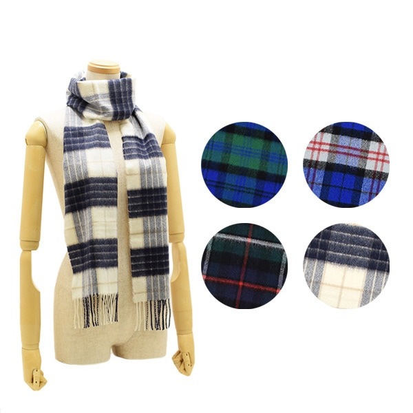 Johnstons ジョンストンズ ストール マフラー Cashmere Tartans Johnstons ジョンストンズ ストール マフラー Cashmere Tartans