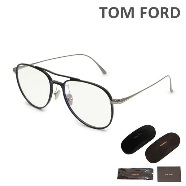 トムフォード メガネ 伊達眼鏡 フレーム FT5666-B/V 001 52 TOM FORD 