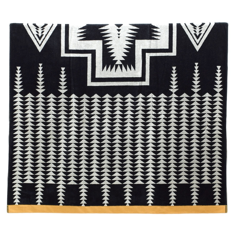 ڥɥȥ ѥ XB233-55214 HARDING BLACK ֥󥱥å JACQUARD SPA TOWL PENDLETON̵ʢ̳ƻ1,000ߡˡ