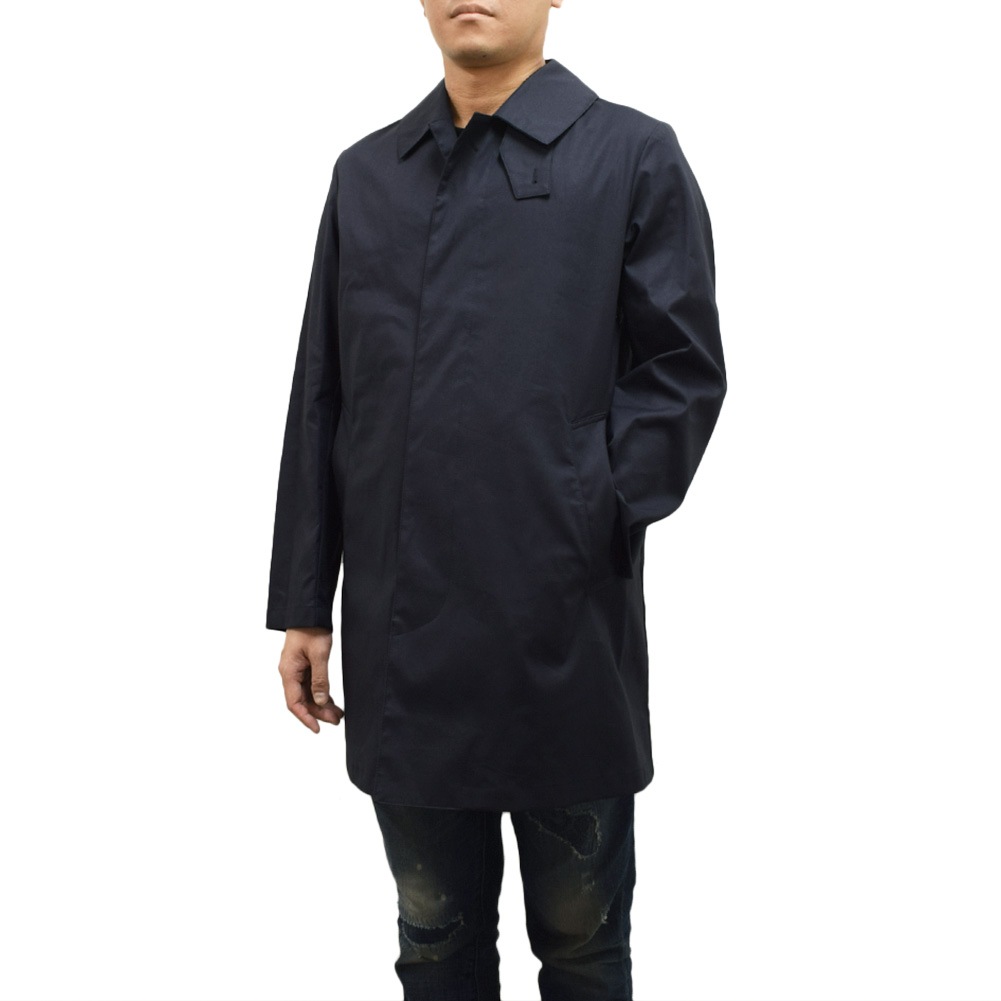 極美品✨マッキントッシュロングダッフルコートブルーグレー38