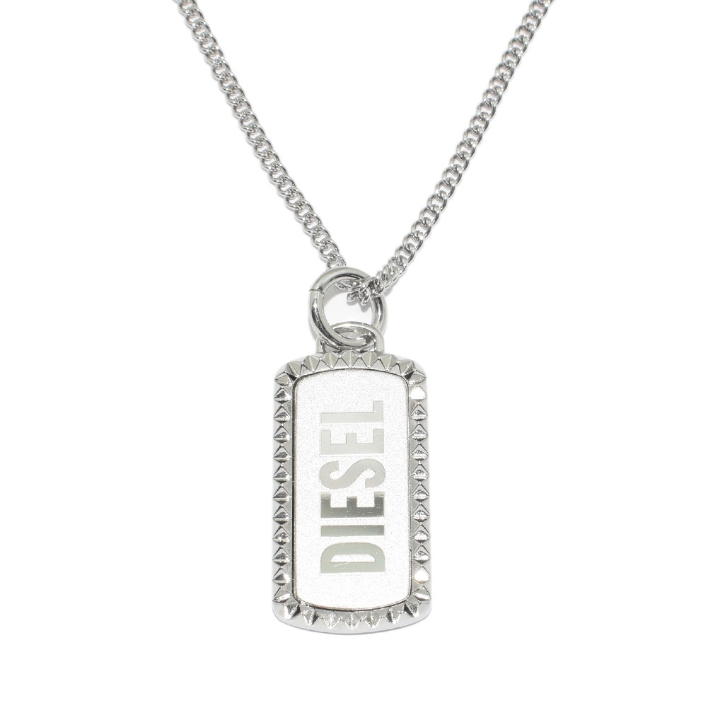 DIESEL ディーゼル DX1455040 ネックレス メンズ sdl077 ディーゼル ペンダント ネックレス DX1455040 シルバー DIESEL