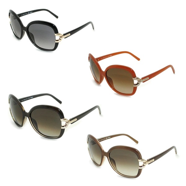 サングラス Chloe クロエ 0 1 2 クロエ Chloe CE637S - プラスチック ブラウン サングラス