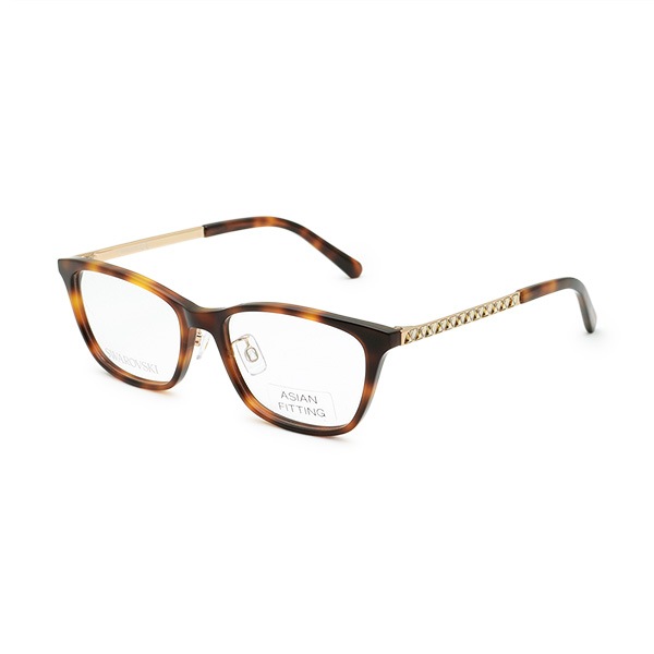 スワロフスキー メガネ 眼鏡 フレーム のみ SK5461-D/V 052 54 ハバナ ノーズパッド レディース スワロフスキー メガネ 眼鏡 フレーム のみ SK54000&frasl;V 001 52 ブラック