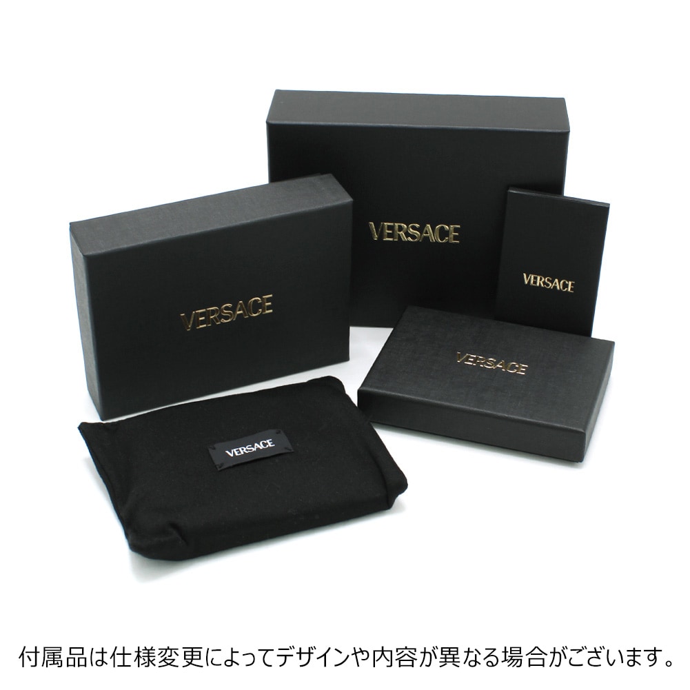 ヴェルサーチェ 二つ折り財布 DPU2463-1A13695-1B00V ブラック