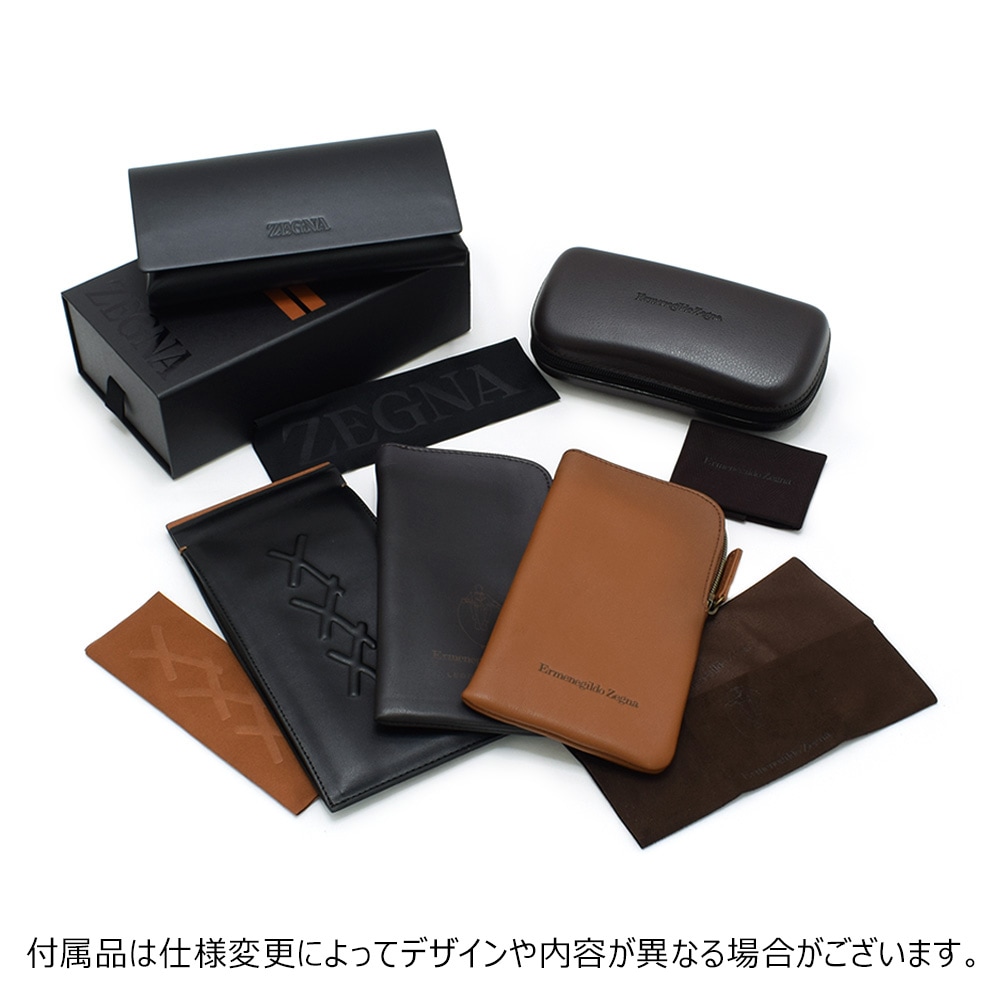 エルメネジルド・ゼニア サングラス EZ0122-D/S-32L ブラウン ノーズ