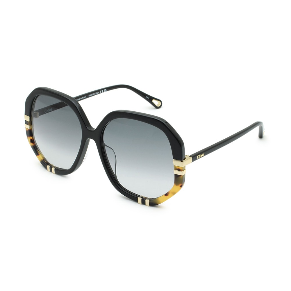 Chloé ブラック サングラス Chloe ブラック サングラス ケース付き