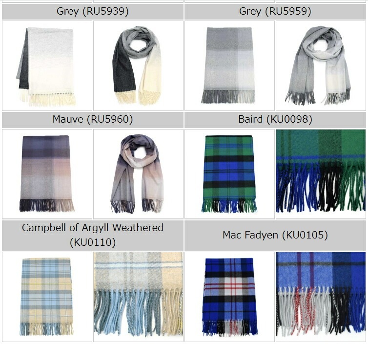 Johnstons ����󥹥ȥ� �����ߥ� ��Ƚ ���ȡ��� �ޥե顼 Cashmere Tartans WA000056 ������������å� �����ߥ� 100�� ��� ��ǥ����� ������̵���ʢ��̳�ƻ�������1,000�ߡˡ�