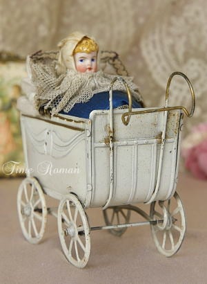 アンティークドール用バギー-