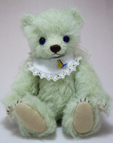 Papi's Bear/グリーンベア|アーティストベア|テディベア