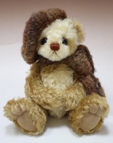ra.bear/パンダ(ライトブラウン)|アーティストベア|テディベア