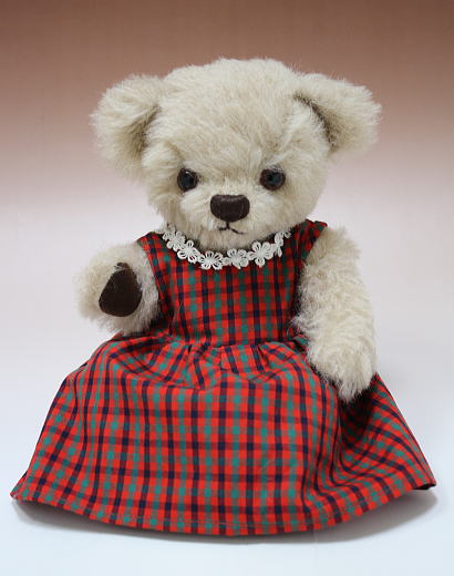 テディベアアーティスト「Tokotoko Bear Japan」作のテディベア Tokotoko Bear/ワンピースベア | テディベア,アーティストベア