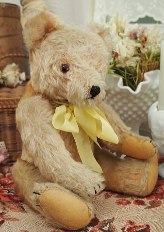ビンテージ  モールド  テディベア  クマ　お菓子 Musical Old Teddy Bear/ミュージカルオールドテディベア/クマ