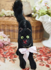 ビンテージ ハーマン 黒ネコ VI517