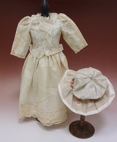 ヴィンテージドレス＆ボンネットセット　AC-6046