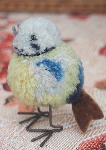 ヴィンテージ Steiff（シュタイフ）社 ぽんぽん 小鳥 VI546