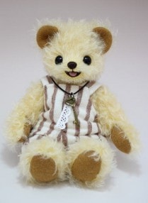 おーぷんせさみ/オーバーオールの仔|アーティストベア|テディベア