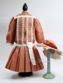 CP-205　約65cm〜68cm位ドールサイズ用　ワンピース&HAT SET|ドレス|ドール関連品 I