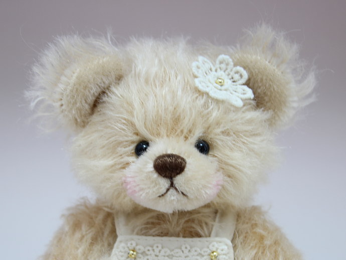 くまさんといっしょ/17㎝ドレスくま | テディベア,アーティストベア