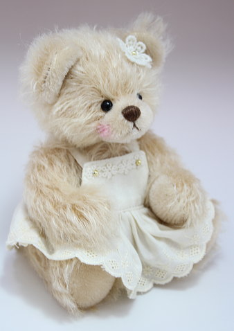 くまさんといっしょ/17㎝ドレスくま | テディベア,アーティストベア