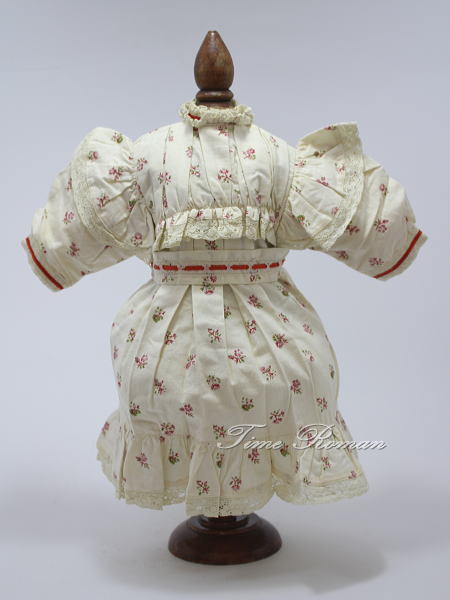 CJ-103 約50cm～55cm位 ドールサイズ用 ワンピース BEBE JUMEAU小花柄