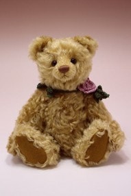 Papi's Bear/カールモヘア（ゴールド）|アーティストベア|テディベア