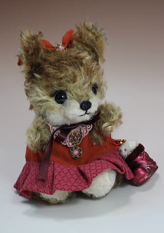 I'm/リミィ（子リス） | テディベア,アーティストベア,I'm/丸山いくこ