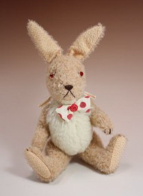 手作り工房 がらくた ざっく/PINK Rabit|アーティストベア|テディベア