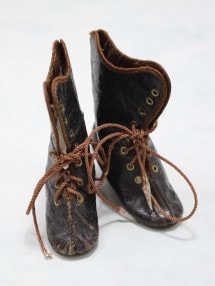 縦:約5.5cm×幅約2cm　ドール用アンティークブーツ|シューズ|ドール関連品 I