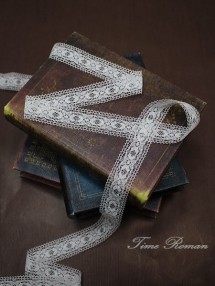 幅27mm ナチュラルシルク トーションレース|レース|ドール関連品 II
