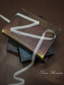 幅12mm ナチュラルシルク トーションレース|レース|ドール関連品 II