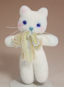 T&F Bears/しろねこ|アーティストベア|テディベア