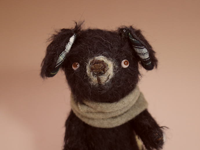 みい印 / BEARブラック | テディベア,アーティストベア,みい印 