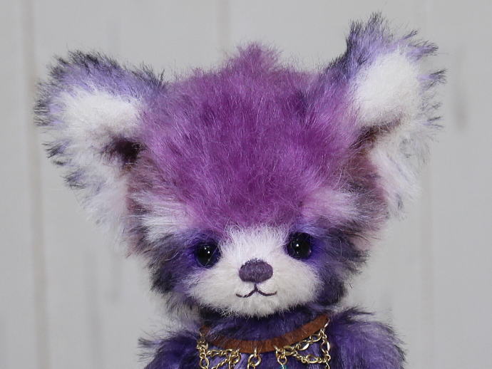 witchery/紫系レッサーパンダ | テディベア,アーティストベア,Witchery