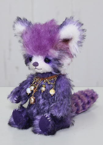 witchery/紫系レッサーパンダ | テディベア,アーティストベア,Witchery