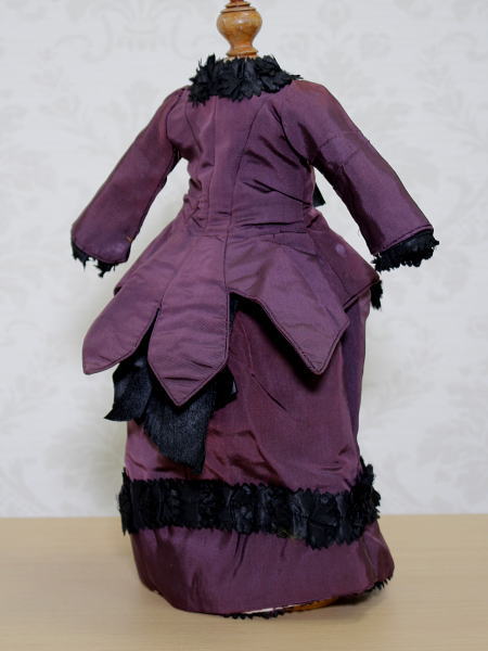 最終価格アンティークドールドレスとボネのセット アンティークドールドレス＆ボネ - ANTIQUE LEAVES