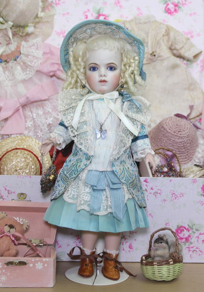 大坪 純子作／リプロダクション ミレットBru1 ボックスセット | 人形