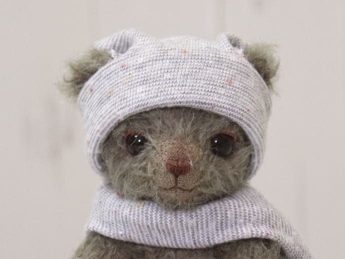 アーティストベア テディベア グリーンニット 【公式通販】