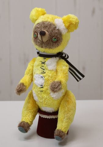 DD♡BEAR DDベア ぬいぐるみ 黄 イエロー DD♡BEAR DDベア ぬいぐるみ 黄 イエロー