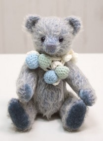 Papi's Bear / スパースラティニティ（アンティークアッシュグレー）18cm