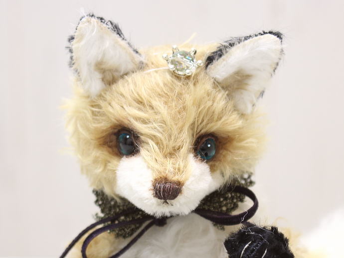 Mori's Bear / キツネ（ゴールド） | テディベア,アーティストベア