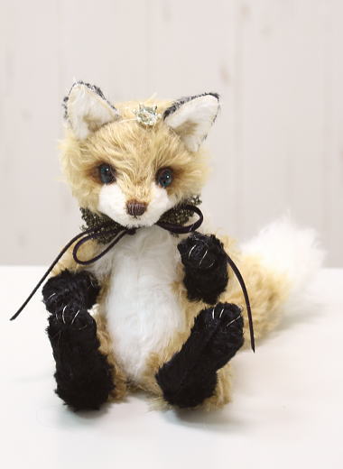 Mori's Bear / キツネ（ゴールド） | テディベア,アーティストベア