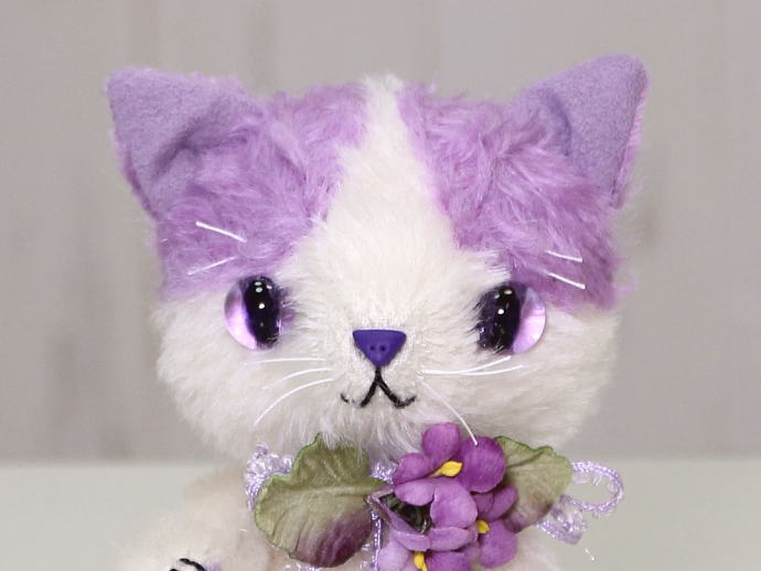 こんぺいとう / 白 ムラサキ 猫 | 《終了企画》,《終了》 『わんにゃん