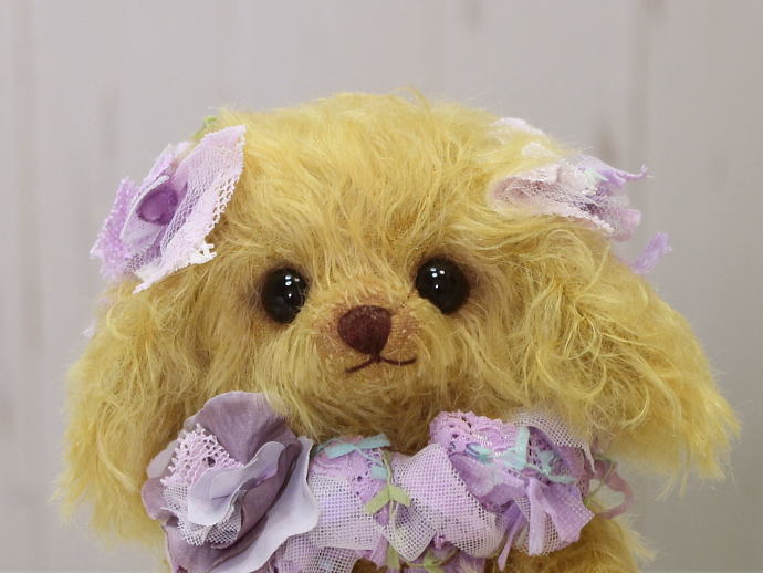 テディベア作家　むぎゅべあ様　トイプードル むぎゅべあ/トイプードル（金茶） | テディベア,アーティスト