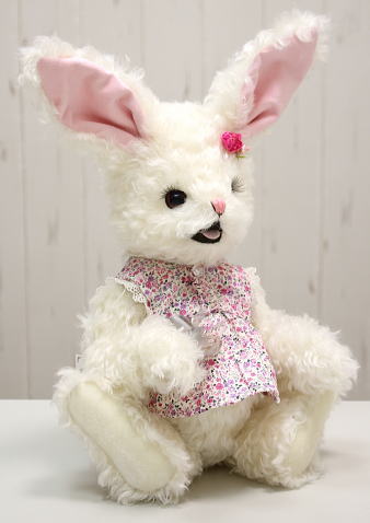 Whim bear テディベア アーティスト 作家 うさぎ 大國早苗さんのブランド ＊ ” Whim Bear ” ＊「 Nate
