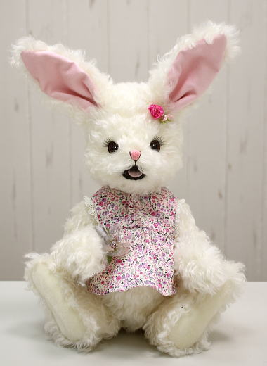 うさぎ まねきテディベアパーカー＆猛虎ブーツ TB羽織袴セット/4S(身長12cm)用 | テディベアギフトのプティルウ