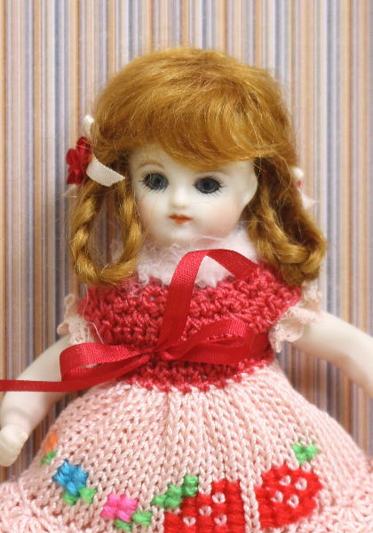 中村 雪子作 /マニちゃん 額縁入り | 人形（Doll）,リプロダクション