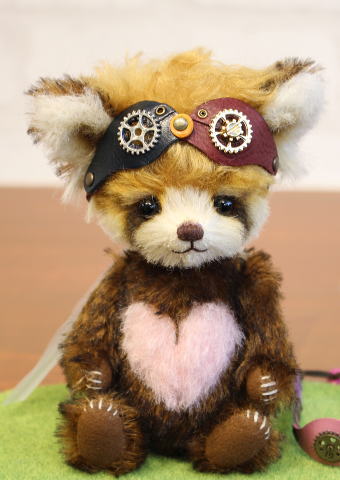 国内作家様　テディベア　ぬいぐるみ　レッサーパンダ 国内作家様 テディベア ぬいぐるみ レッサーパンダ